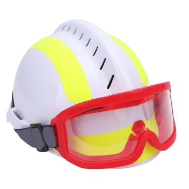 Imagem de Capacete de Segurança, Capacete de Segurança para Construção Em Altura, Capacete de Resgate F2 Com Farol e óculos de Proteção, para Trabalho Em Emergência Em Terremotos Em Altura