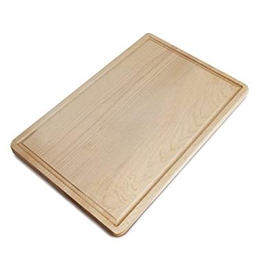 Imagem de Tábua de corte retangular com sulco para gotejamento de suco casual Home Delice Maple, Bordo, Maple, Rectangular 17x11", 1