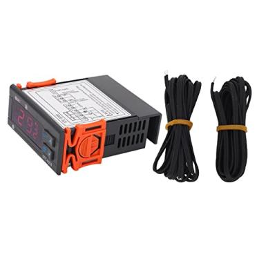 Imagem de Controlador de Temperatura Digital Com Sensor Duplo Termostato de Tela LED STC 9200 para Armazenamento Frio, Refrigeração, Freezer Com Alta Precisão