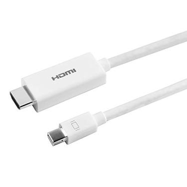 Imagem de Cabo Philips Mini DisplayPort para HDMI, cabo de 1,8 m, funciona com laptops, tablets, HDTV, projetores, Full HD 1080p, 4K Ultra HD a 30Hz, compatível com Mac e PC, design compacto, SWV2442N/27
