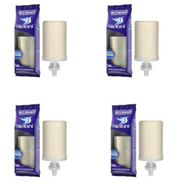 Imagem de Vela para Filtro de Barro Stéfani São João Carvão Ativado Kit - 4 unidades