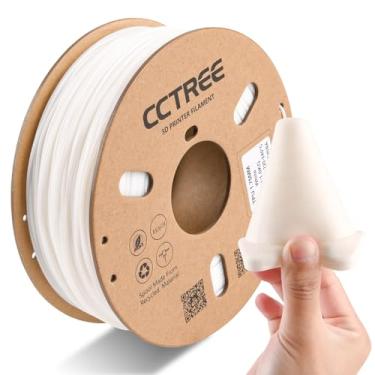 Imagem de CCTREE Filamento TPU de alta velocidade 1,75 mm, filamento de impressão 3D flexível TPU macio costa 95A, carretel de 1 kg, precisão dimensional +/- 0,03 mm para impressora 3D de laboratório Bambu