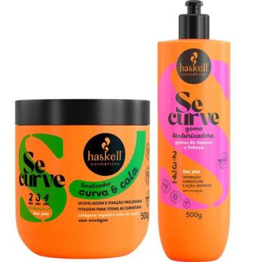 Imagem de Kit Finalização Se Curve Finalizador Curva e Cola + Goma Texturizadora