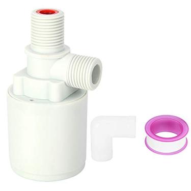 Imagem de Válvula de esfera flutuante, válvula de controle automática de nível de água, válvula de flutuação interna de tanque de entrada G1/2" para água alta, piscinas de tanques, torres de água industriais
