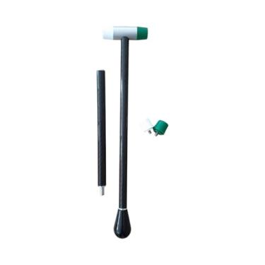 Imagem de JicSuXi Martelo de reparo de amassados sem pintura para carro, martelo de remoção de amassados, ferramenta profissional multiuso para tocar e descer, Preto