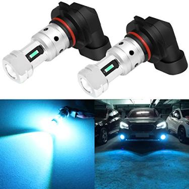 Imagem de Phinlion 3800 lúmens H10 9145 lâmpada LED de neblina super brilhante CSP 12V 9040 9045 9140 9155 lâmpadas LED de substituição para faróis de neblina de carro, caminhão, azul gelo