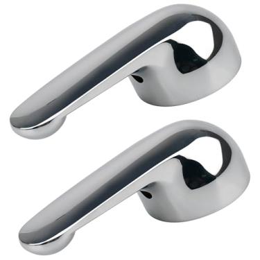 Imagem de Maçaneta de torneira H79 compatível com alavanca de metal única de banheira e chuveiro Delta, substituição de alça de chuveiro para torneira de banheira Delta 1300/1400 Series, peças de reposição de