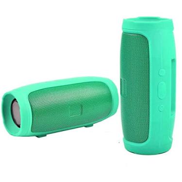 Imagem de CAIXA DE SOM PORTATIL COM BLUETOOTH TG CHARGE MINI 3+ VERDE