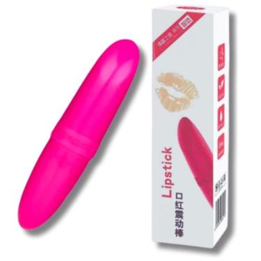 Imagem de Mini Vibrador Estimulador Massageador Clitoriano Discreto em formato de Batom - Sex Shop Lilo