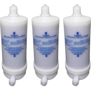 Imagem de Kit 3 Refil Vela Filtro Aqua New Junior / Classic - Aquanew