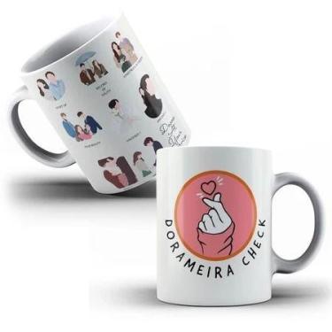Imagem de Caneca de Porcelana Personalizada Dorameira - Doramas - loja dinka