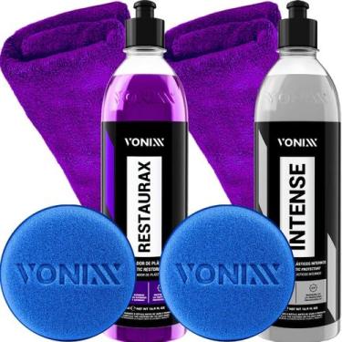 Imagem de Kit Produto Para o Painel Plástico Interno e Externo Intense Restaurax