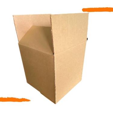 Imagem de Kit com 25 unidades de Caixa de Papelão SemiKraft  20x20x20 Para envio