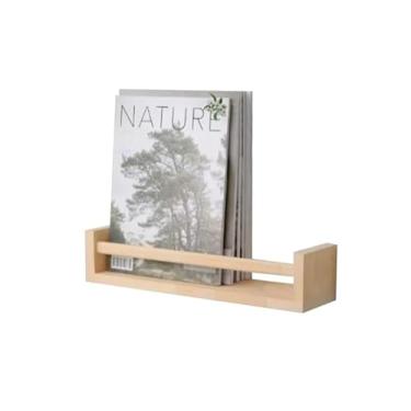 Imagem de Prateleira Nicho Livros Infantil Madeira Pinus Suporte Para Livros(40cm)