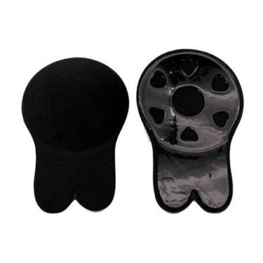 Imagem de Sutiã Adesivo Levanta Seio Invisible Pushup Orelha De Coelho Preto Cor