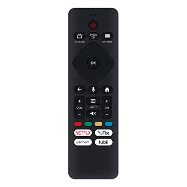 Imagem de Controle remoto de voz de substituição URMT26CND001 RF439A-V06 RF439AV06 compatível com Philips Smart TV 50PFL5766/F7E 43PFL5766/F7E 65PFL5766/F7E 65PUL7472/F7 50PFL5766/F7 65PUL7472/F7 FL57666 /F6
