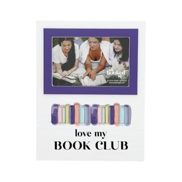 Imagem de Pavilion Gift Company - Clube do livro - 19,7 cm x 25,4 cm (comporta foto de 15,2 cm x 10,16 cm), porta-retratos para amantes do livro, leitura, bibliotecário, decoração de casa