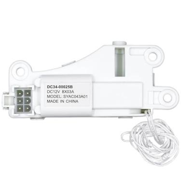 Imagem de DC34-00025B para máquina de lavar Samsung máquina de lavar roupa interruptor de fechadura de porta arruela interruptor de fechadura de porta DC12V peça de substituição ajuste