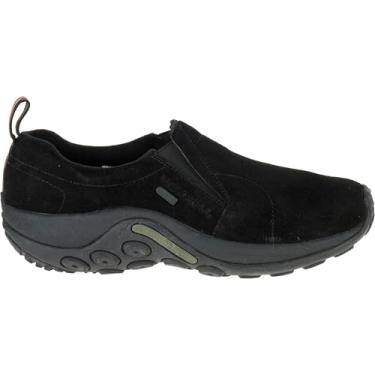 Imagem de Merrell Sapato masculino selva moc impermeável sem cadarço, Preto impermeável, 42