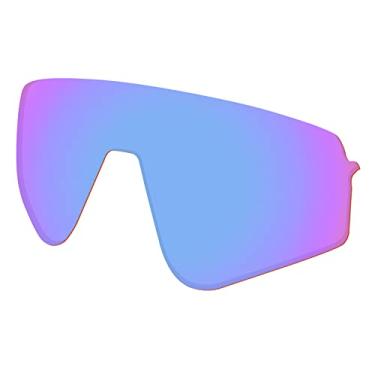 Imagem de Predrox Lentes de substituição Sports Pink Sutro Lite Sweep para óculos de sol Oakley OO9465