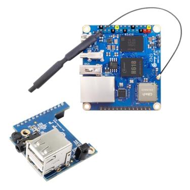 Imagem de Orange Pi Zero 3 4Gb Lpddr4 Allwinner H618 Quad-Core 64 Bit Single Board Computer Com 16Mb Spi Flash, Suporte Wifi Bt5.0, Placa De Desenvolvimento Android Tv/Ubuntu (Zero3 4G+ Expansão)