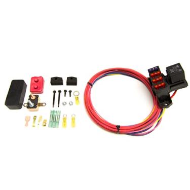 Imagem de Painless Performance 70213 Cirkit Boss Bloco de fusíveis auxiliares selados a intempéries, 3 circuitos de ignição a quente