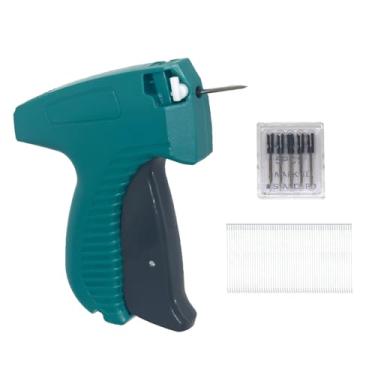 Imagem de Pistola de etiquetagem para roupas, agulhas de pistola de etiqueta portátil e 1000 micro-amaciadores, uso para tecidos, varejo, estofamento e artesanato