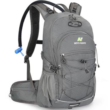 Imagem de N NEVO RHINO Mochila De Hidratação 3L Bexiga De Água, Mochila De Água Para Caminhadas Com Capa De Chuva, Mochila De Hidratação Com Isolamento Para Ciclismo