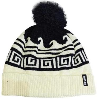 Imagem de Gorro Rip Curl Soleil Reg Pompom Black Off White-Unissex