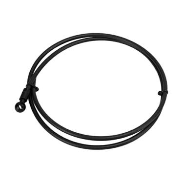 Imagem de Meroca 2M Mountain Bike Bike Hydraulic Brake Hose Kit Com Azeitona, Conectores e Lavadoras Compatíveis Com o (Black 1m + HB90 Aluguel de óleo + corpo de cinco)
