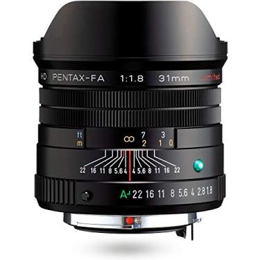 Imagem de Pentax Lente grande angular limitada preta HD 31mmF1.8 [Lente grande de abertura F1.8] [Revestimento HD de alto desempenho] [Revestimento SP] [Diafragma redondo] [Corpo de alumínio usinado] (20210)