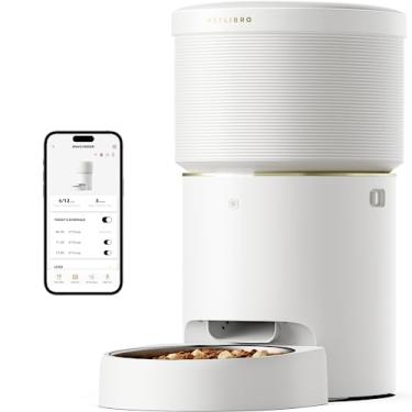 Imagem de PETLIBRO Alimentador automático para gatos, alimentador inteligente a vácuo de 8L