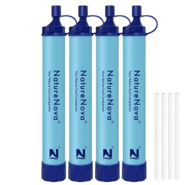 Imagem de Filtro de água Straw NatureNova Personal Outdoor (pacote com 4)