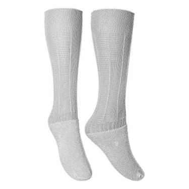 Imagem de Meia Futebol Frisada Training Juvenil 02335 - Poker, Branco