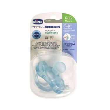 Imagem de Nova chup.soft azul sil tam.2 (6-16m) - Chicco