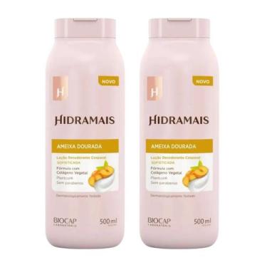Imagem de Kit 2 Creme Loção Corporal Hidramais Ameixa Dourada 500ml