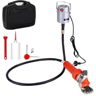 Imagem de Tesoura de lã elétrica 2800RPM, 750W Tesoura de lã profissional com 2 lâminas para tosar animais de pelo grosso, como ovelhas, cabras, cães grandes, etc
