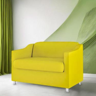 Imagem de Namoradeira Bia Decorativa Reforçada Recepção Clinica Salão Sala De Es