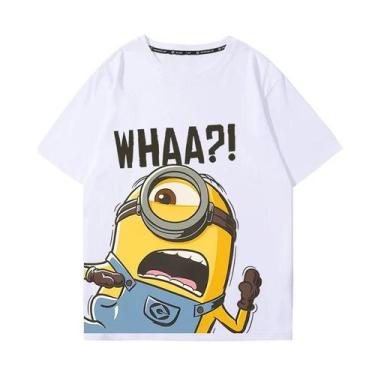 Imagem de Crianças Adolescentes Meninos Meninas Desenhos Animados Minions Camise