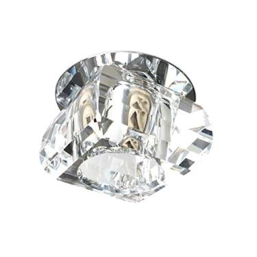 Imagem de Spot Cristal Embutir G9 gesso sanca banheiro quarto Ac661