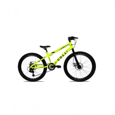 Imagem de Bicicleta Colli Airon Aro 24 Com Freio A Disco 7v Amarelo