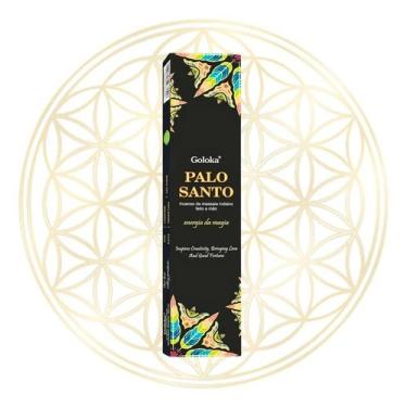 Imagem de Incenso Goloka Indiano Vareta Linha BLACK, Palo Santo