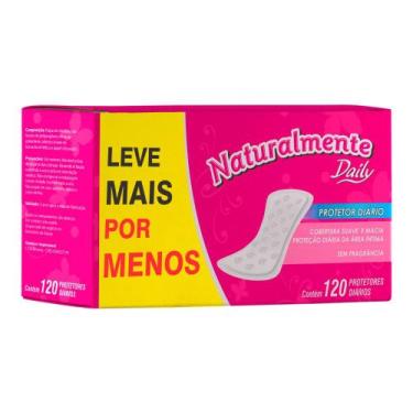 Imagem de Absorvente íntimo Protetor Diário Daily 120un Evergreen