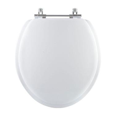 Imagem de Assento Sanitario Almofadado Diamantina Branco p/Vaso Icasa