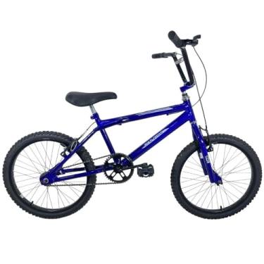 Imagem de Bicicleta Infantil Cross Freestyle Aro 20 Masculina Azul