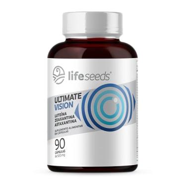 Imagem de ULTIMATE VISION – Luteína 20mg + Zeaxantina 2mg + Astaxantina 4mg + Vitaminas A, D, E, C, B1, B2, B3, B5, B6, B7, B9, B12, Cálcio, Cobre, Cromo, Ferro, lodo, Magnésio, Manganês, Molibdênio, Selênio e Zinco – 90 Cápsulas