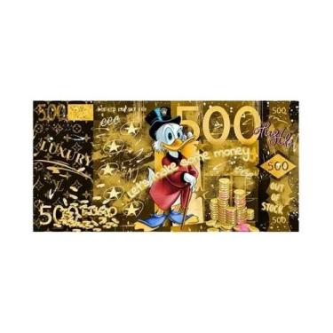 Imagem de Tema De Dinheiro Scrooge McDuck Dollar Pop Art Poster Canvas Wall Mura