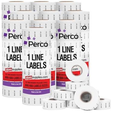 Imagem de Etiquetas "Best by" para Perco 1 Line Labeler Gun, 10- Sleeve White, Best By