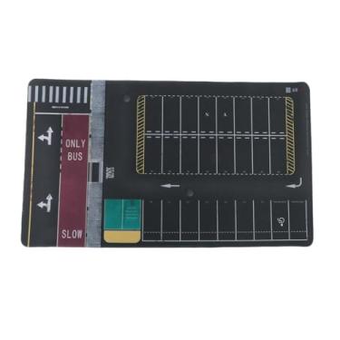 Imagem de TTETTZ Tapete de estacionamento 1/64, brinquedo de garagem, layout dobrável, plano de fundo fotográfico para mesa, veículo, brinquedo de exibição para, Style a