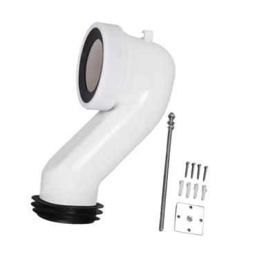 Imagem de IEUDNS Adaptador de reparo e manutenção para tubo de drenagem de vaso sanitário, flange de extensão de drenagem de vaso sanitário, substituição para hotel, Style C